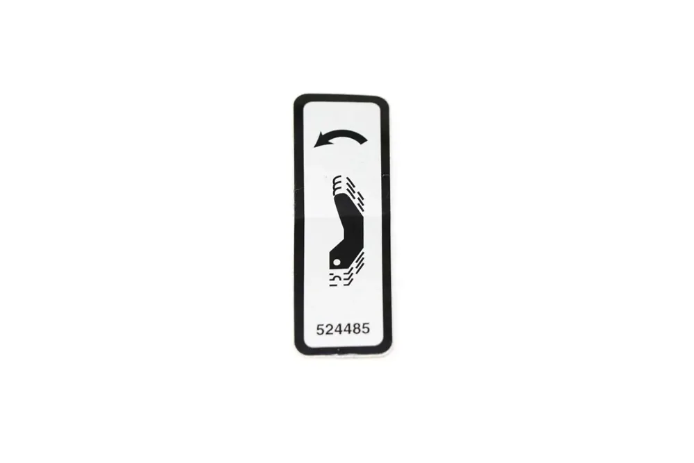 524485 — DECAL  BLADE SHIFTER