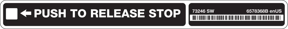 6578368 — Decal, Push