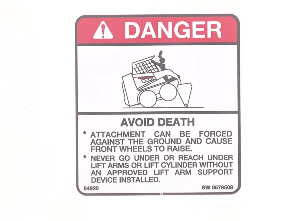 6579509 — Decal Danger