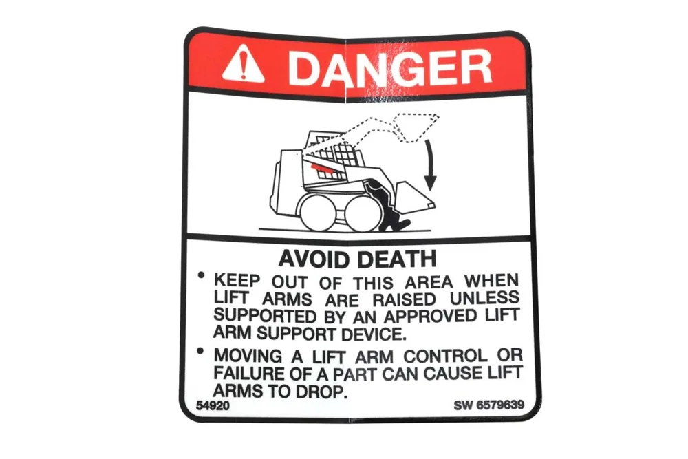 6579639 — Decal Danger