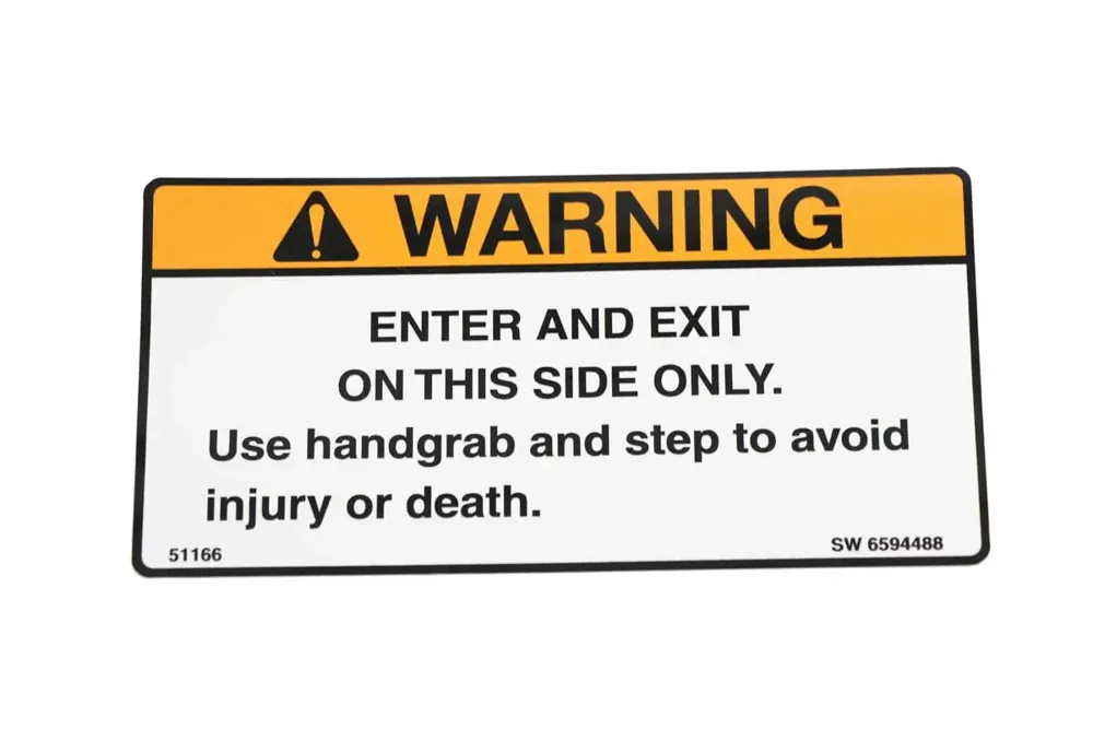 6594488 — DECAL (EN) EXIT