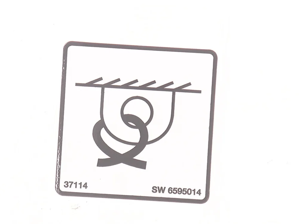 6595014 — Decal, Tie Down
