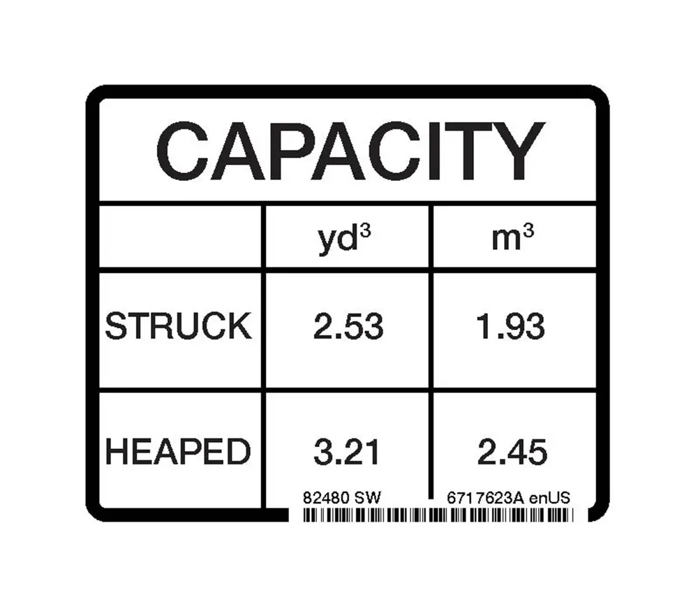 6717623 — DECAL CAPACITY