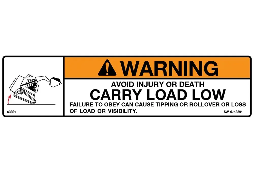 6718391 — DECAL CARRY LOAD