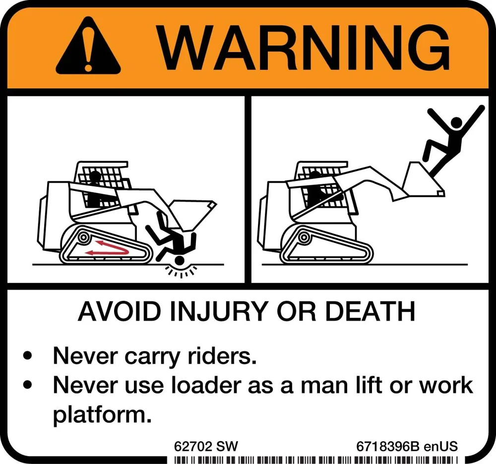6718396 — Decal Warning