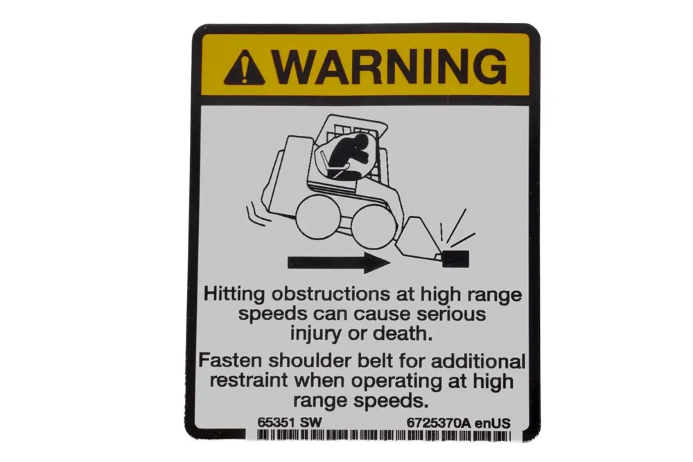 6725370 — DECAL SHOULDER BELT