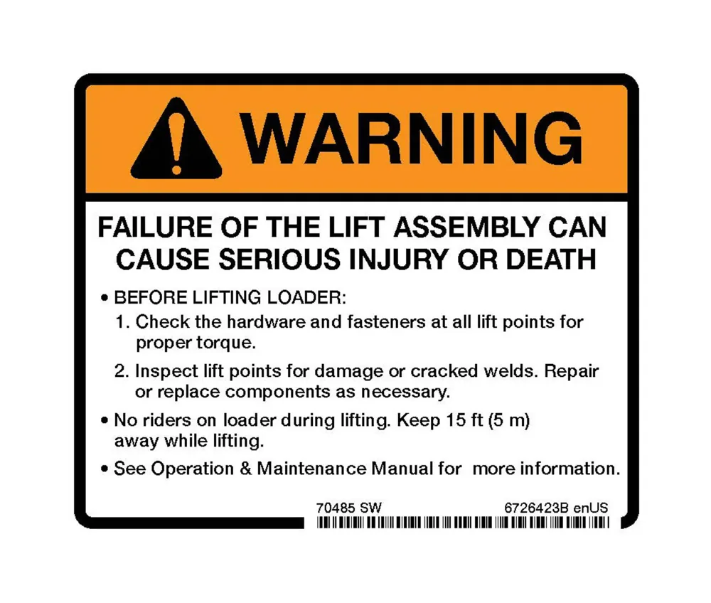 6726423 — DECAL SAFETY