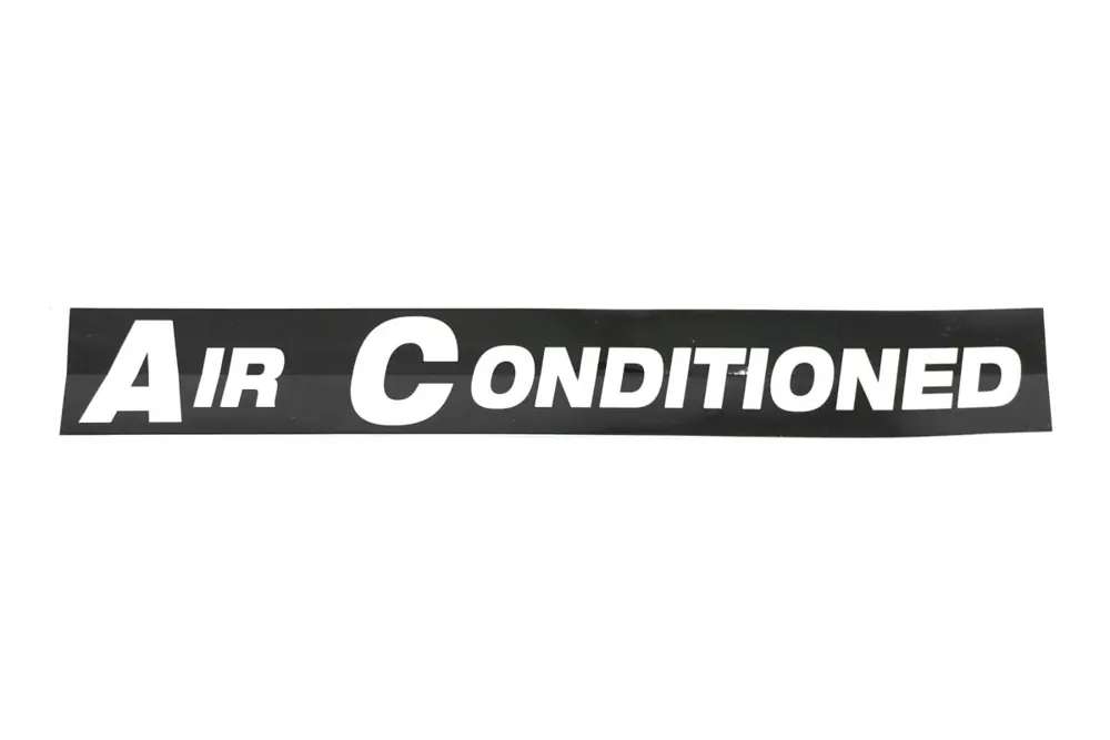 6729077 — DECAL AIR CONDITNED