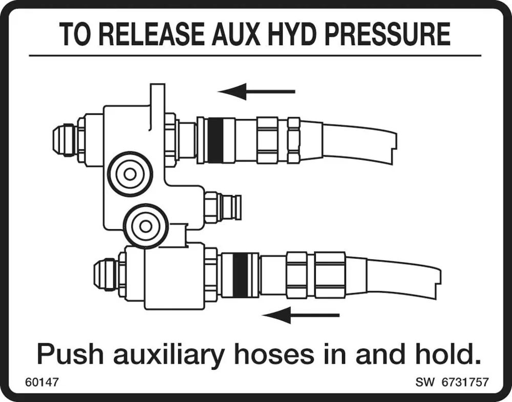 6731757 — Decal, Coupler Block