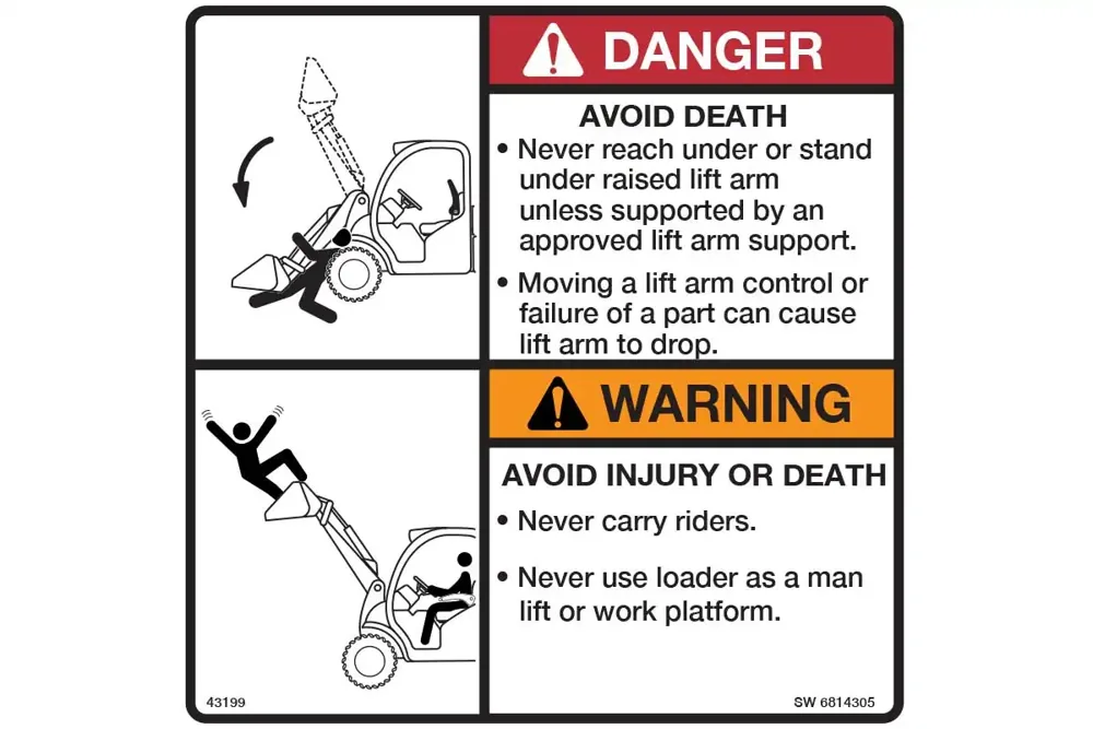 6814305 — DECAL WARNING