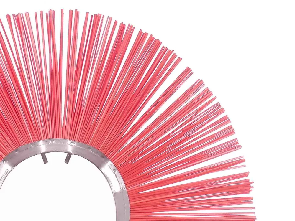 6987639PACK — Convoluted Steel / Poly Ring Brush 163 x 543mm - 25 pieces