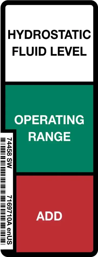 7169710 — DECAL SIGHT GAUGE