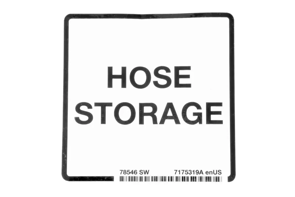7175319 — DECAL HOSE STORAGE