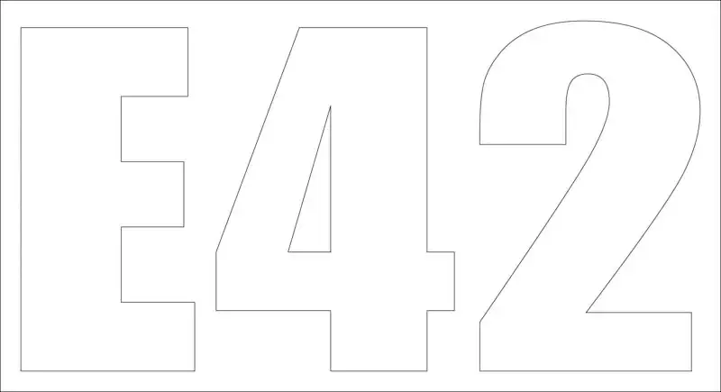 7188920 — DECAL E42