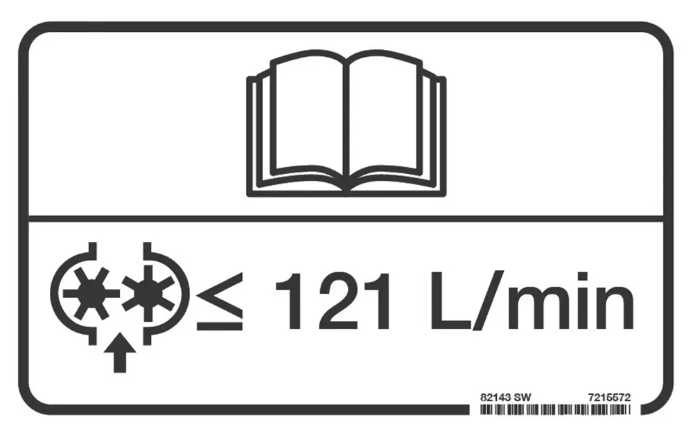7215572 — DECAL, FLOW MAX