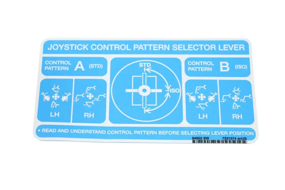 7231574 — DECAL, STD/ISO