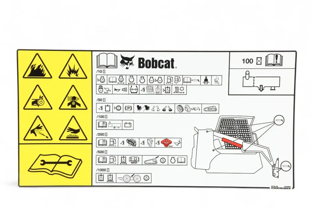 7234366 — Decal, Service NT