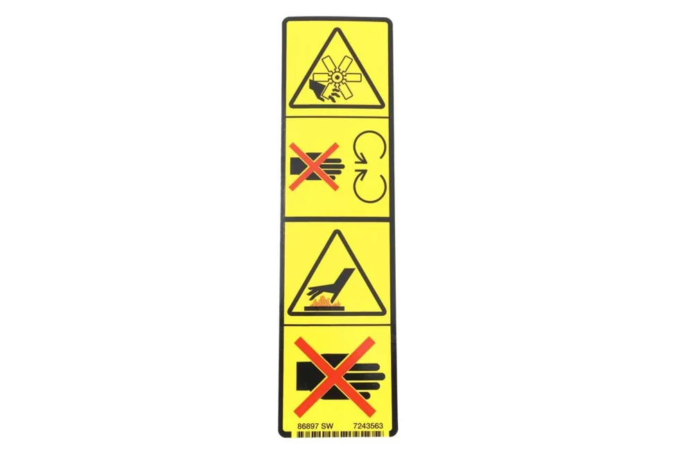 7243563 — Decal Warning