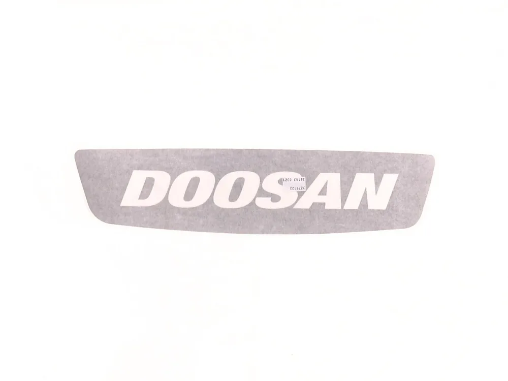 7275122 — Decal, Doosan Logo