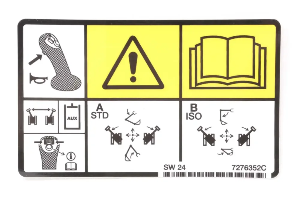 7276352 — DECAL LH STD/ISO