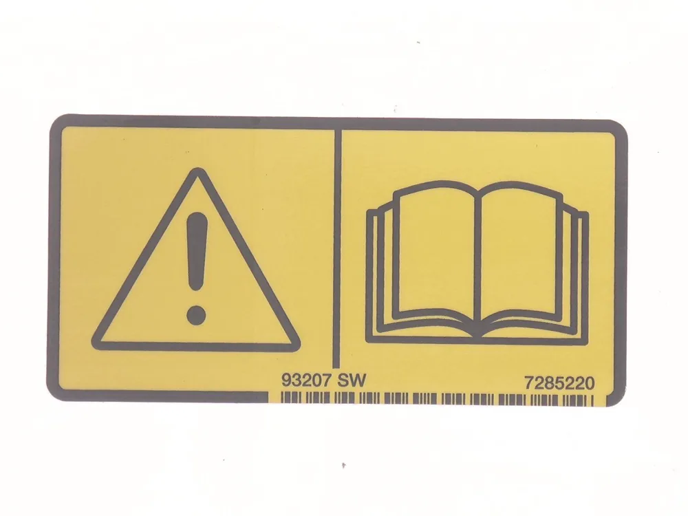 7285220 — Decal Warning
