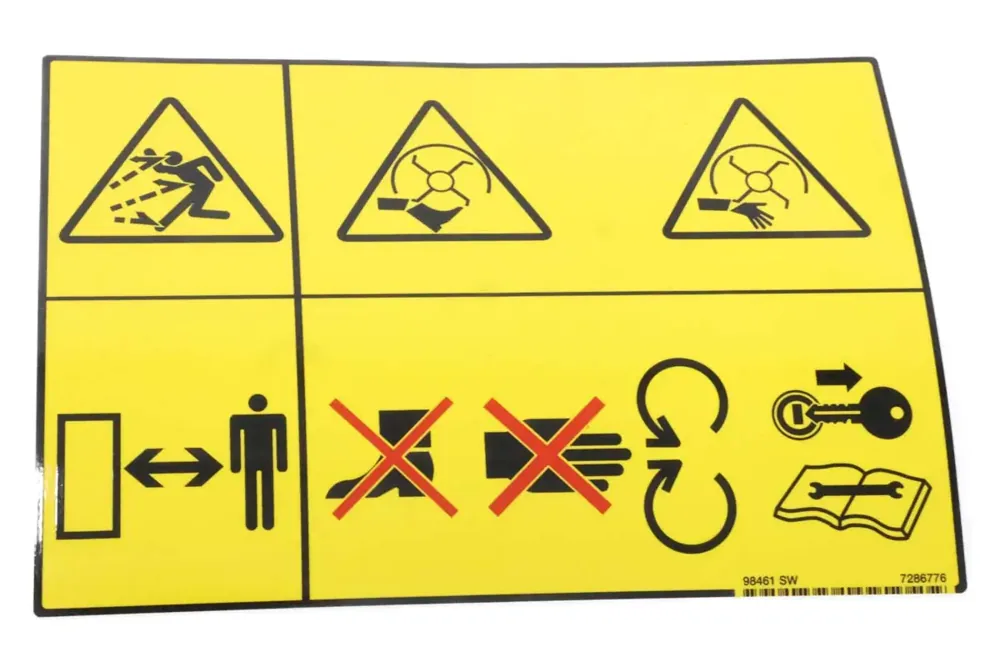 7286776 — DECAL, DANGER