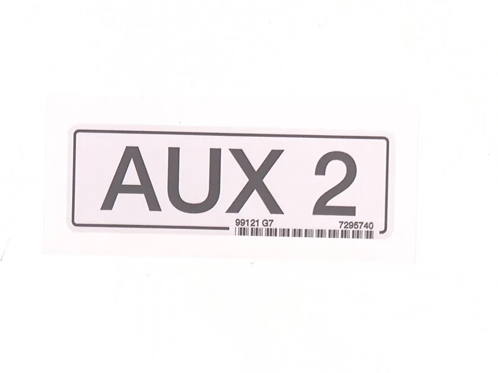 7295740 — Decal, Aux 2