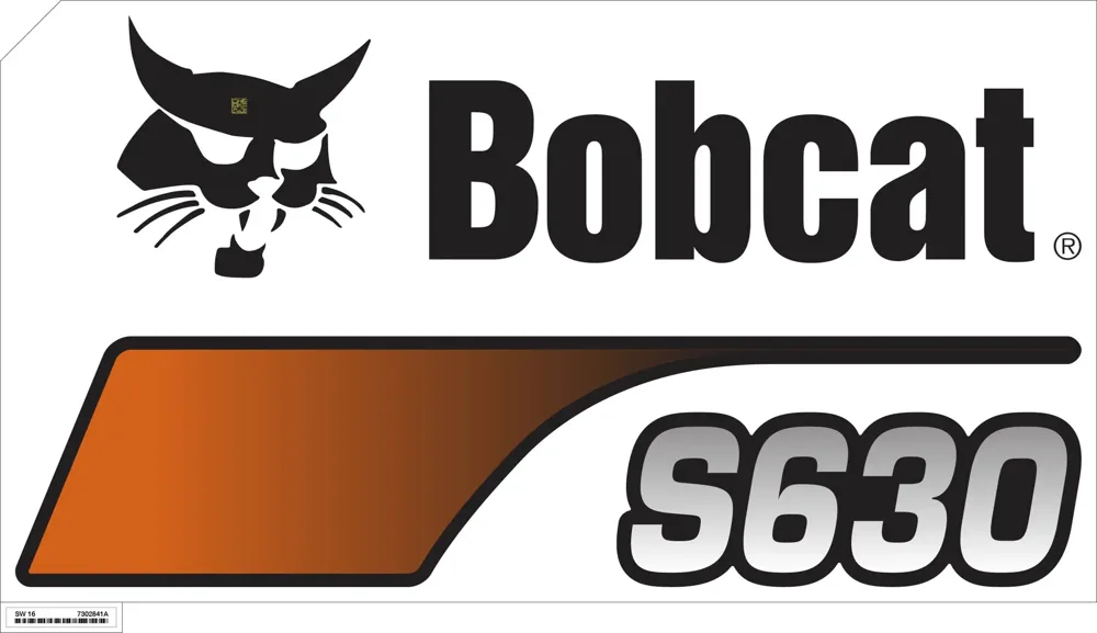7302841 — DECAL UPRIGHT S630 RH