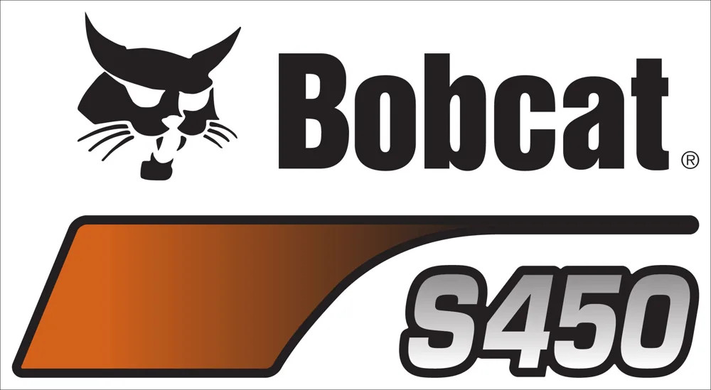 7305850 — DECAL UPRIGHT RH S450