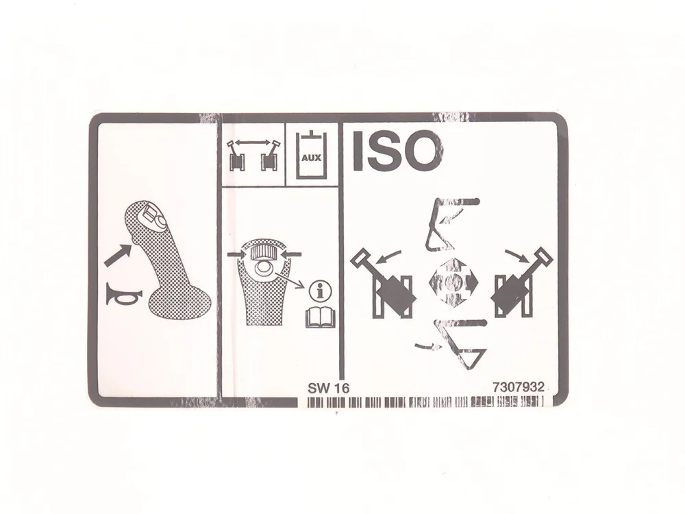 7307932 — Decal, Left-Hand ISO