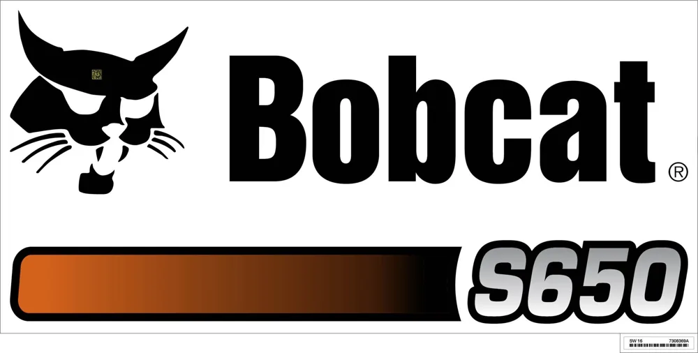 7308369 — Decal, Upright S650