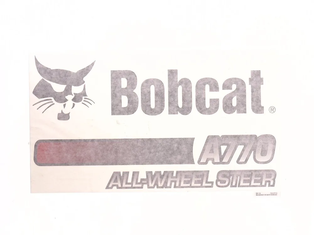 7308371 — DECAL UPRIGHT A770